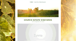 Desktop Screenshot of churchestatevineyards.com