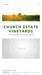 Mobile Screenshot of churchestatevineyards.com